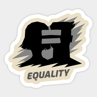 Equal Rights T-Shirts Sticker